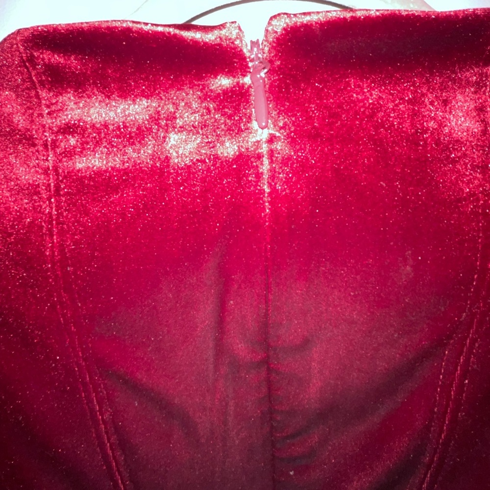 House of CB Velvet Corset Dress - Picture 9 of 10